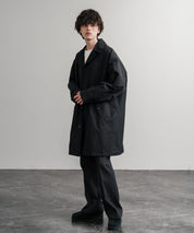 Audience オーディエンス 綿ナイロン高密度ポプリン M-51ロング丈モッズステンカラーコート AUD7356 15253