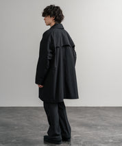 Audience オーディエンス 綿ナイロン高密度ポプリン M-51ロング丈モッズステンカラーコート AUD7356 15253