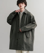 Audience オーディエンス 綿ナイロン高密度ポプリン M-51ロング丈モッズステンカラーコート AUD7356 15253