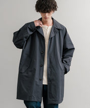 Audience オーディエンス 綿ナイロン高密度ポプリン M-51ロング丈モッズステンカラーコート AUD7356 15253