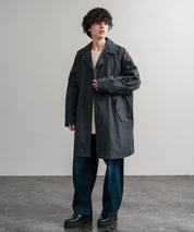 Audience オーディエンス 綿ナイロン高密度ポプリン M-51ロング丈モッズステンカラーコート AUD7356 15253