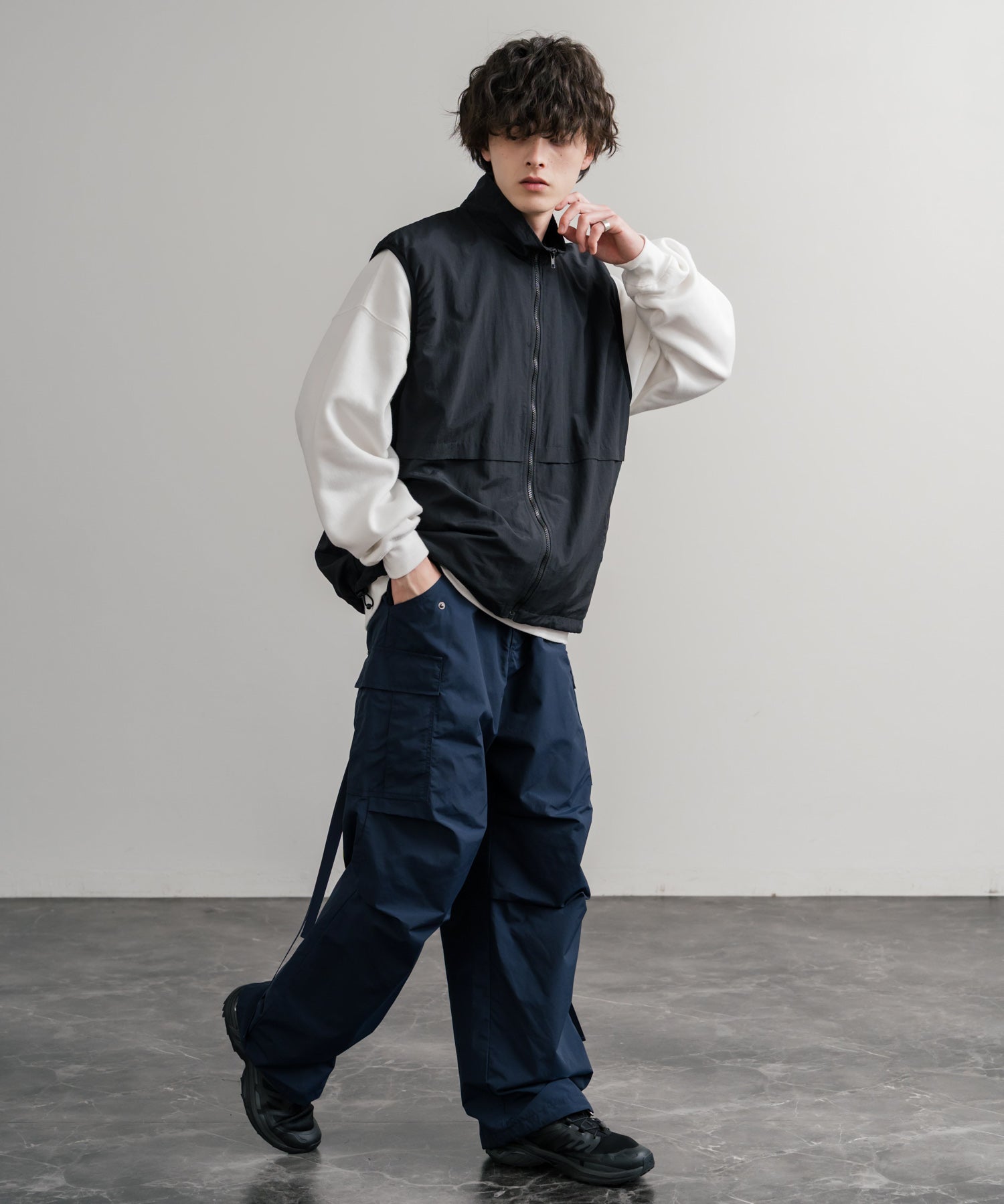 Audience オーディエンス 60/40クロス裏フリースM-65カーゴイージーパンツ AUD3650 15286