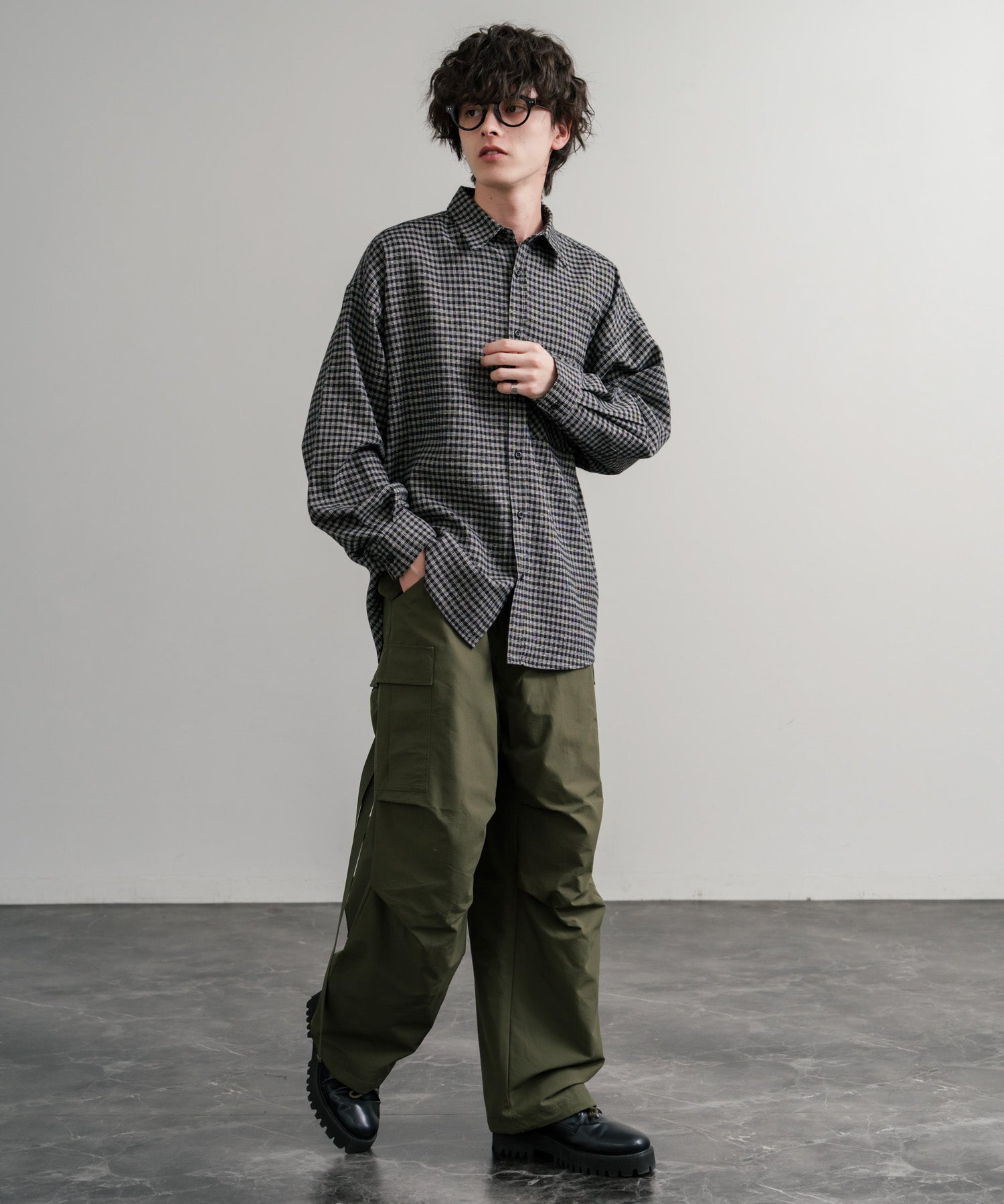 Audience オーディエンス 60/40クロス裏フリースM-65カーゴイージーパンツ AUD3650 15286