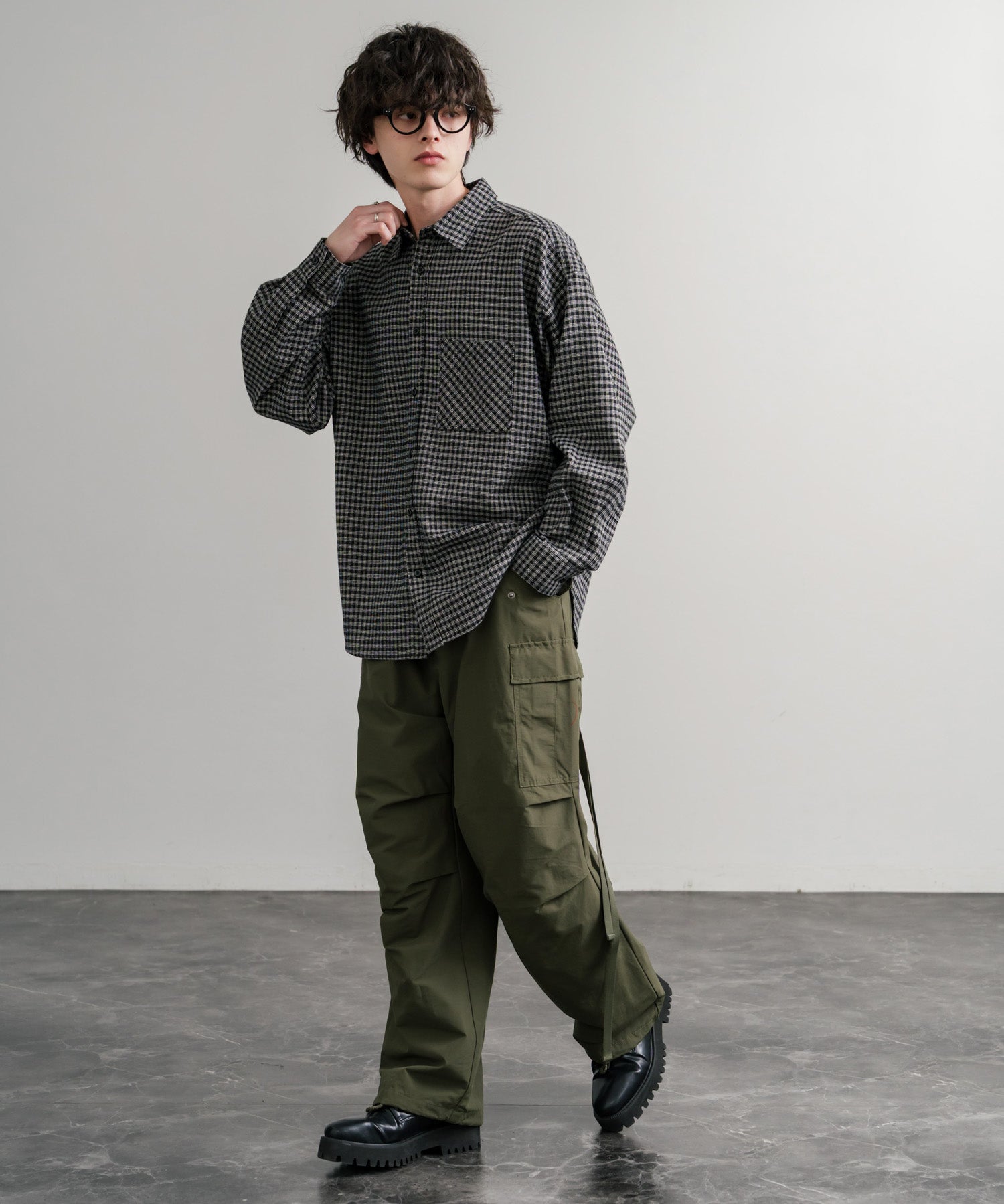 Audience オーディエンス 60/40クロス裏フリースM-65カーゴイージーパンツ AUD3650 15286