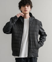 GERRY ジェリー 中綿ストレッチポリリップ インサレーションテックフルジップパーカー/ワンポイントロゴフルジップフーディー 15288