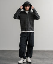 GERRY ジェリー 中綿ストレッチポリリップ インサレーションテックフルジップパーカー/ワンポイントロゴフルジップフーディー 15288