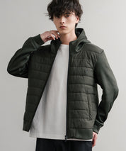 GERRY ジェリー 中綿ストレッチポリリップ インサレーションテックフルジップパーカー/ワンポイントロゴフルジップフーディー 15288