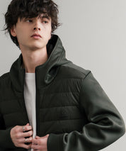 GERRY ジェリー 中綿ストレッチポリリップ インサレーションテックフルジップパーカー/ワンポイントロゴフルジップフーディー 15288