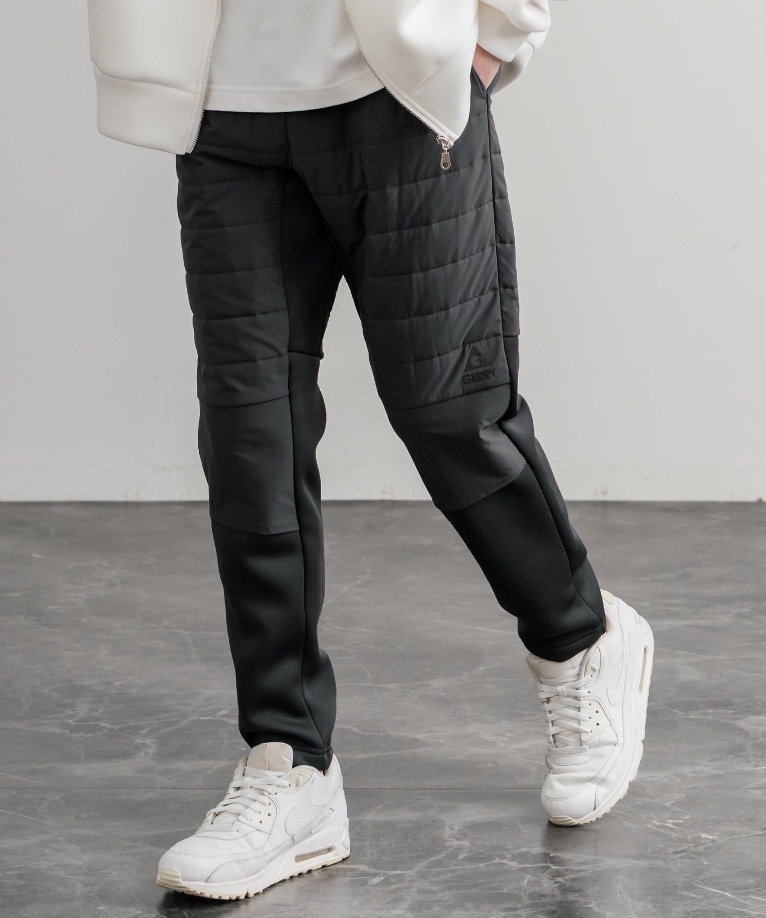 GERRY ジェリー 中綿ストレッチポリリップ インサレーションテックトラックパンツ/イージージョガーパンツ 15289