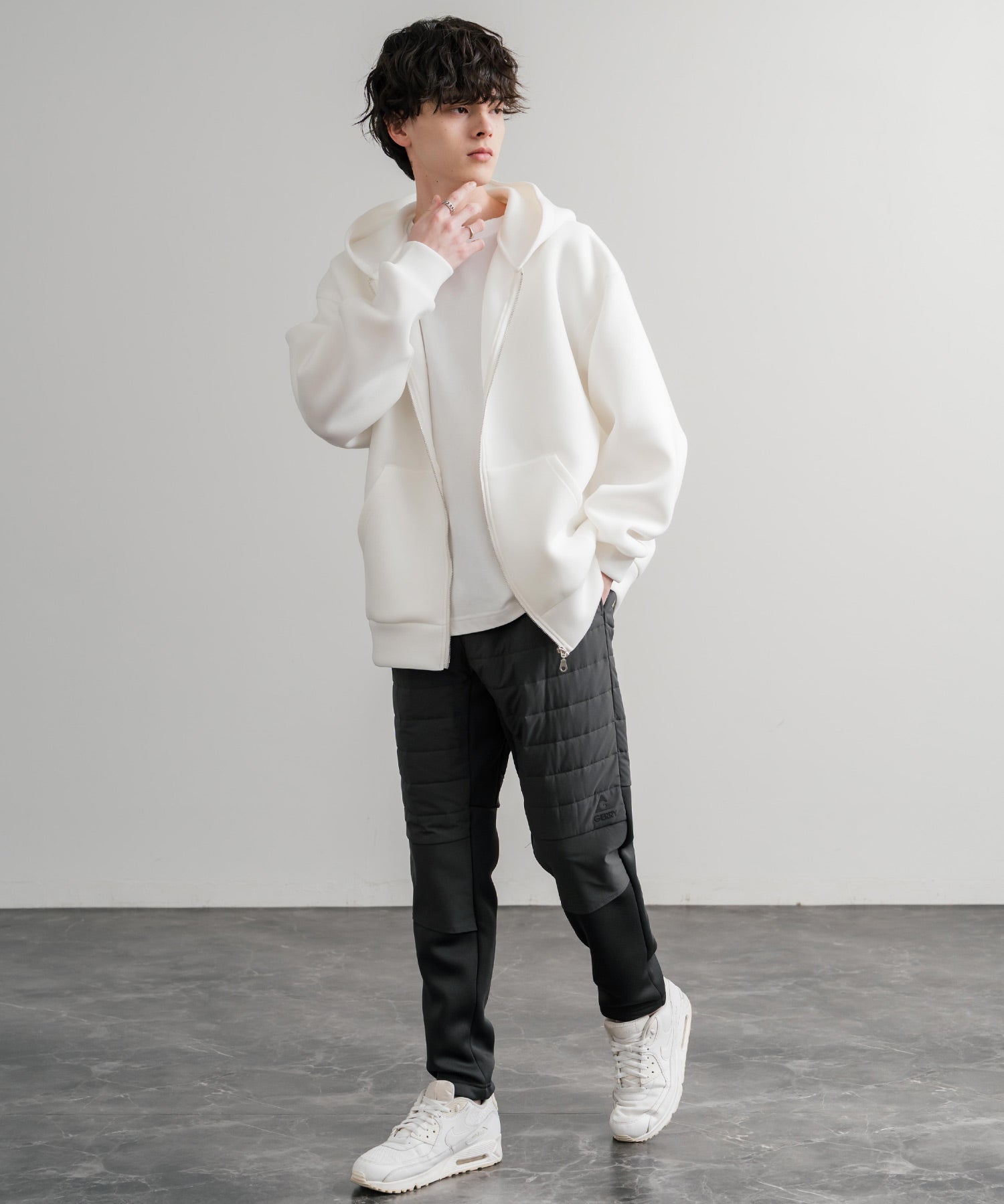 GERRY ジェリー 中綿ストレッチポリリップ インサレーションテックトラックパンツ/イージージョガーパンツ 15289