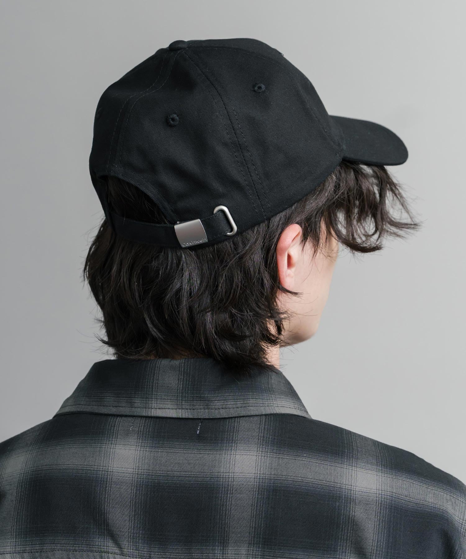 Calvin Klein カルバンクライン LOGO TWILL CAP ワンポイントブランドネーム刺繍ベースボールキャップ 15929