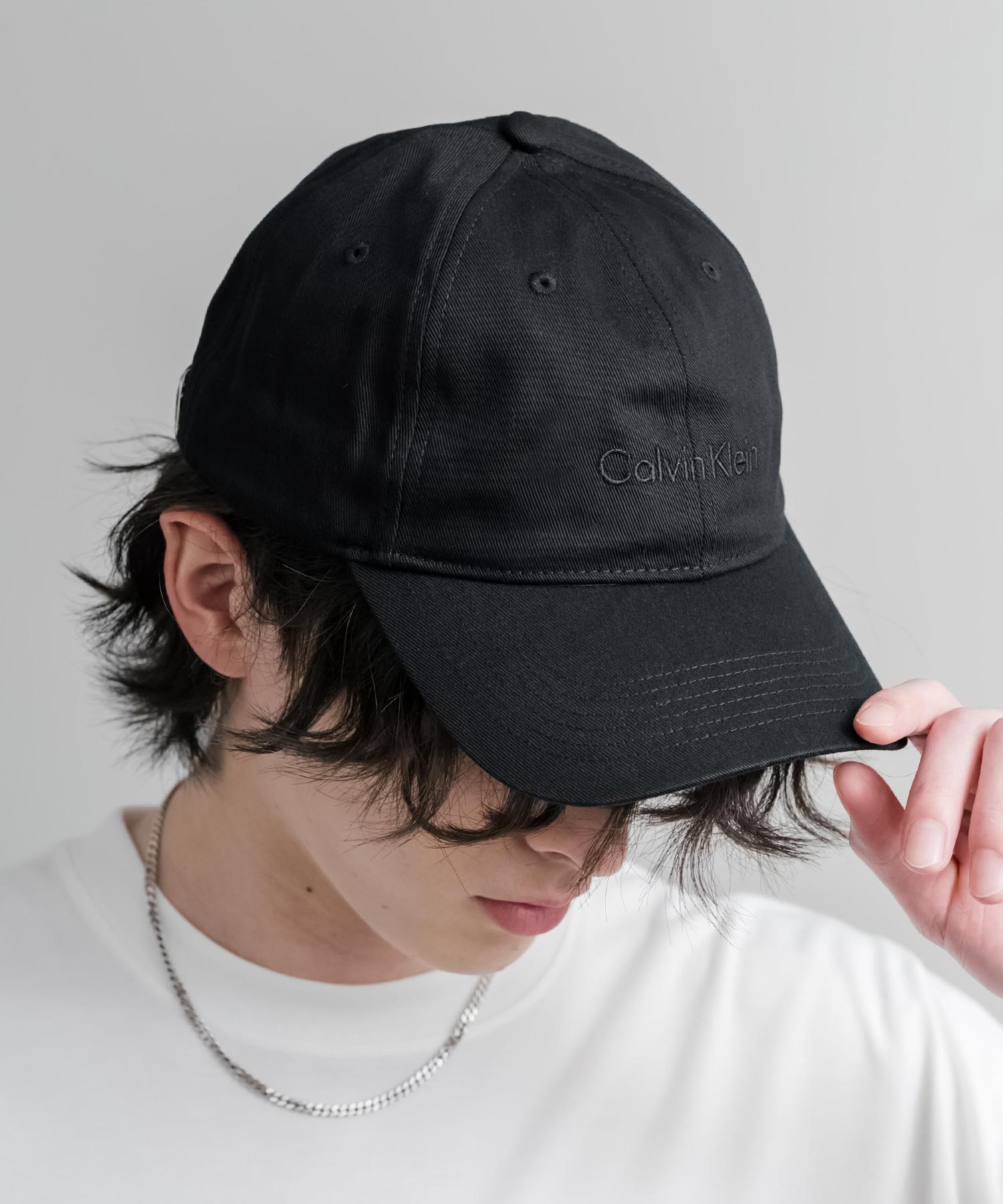 Calvin Klein カルバンクライン LOGO TWILL CAP ワンポイントブランド