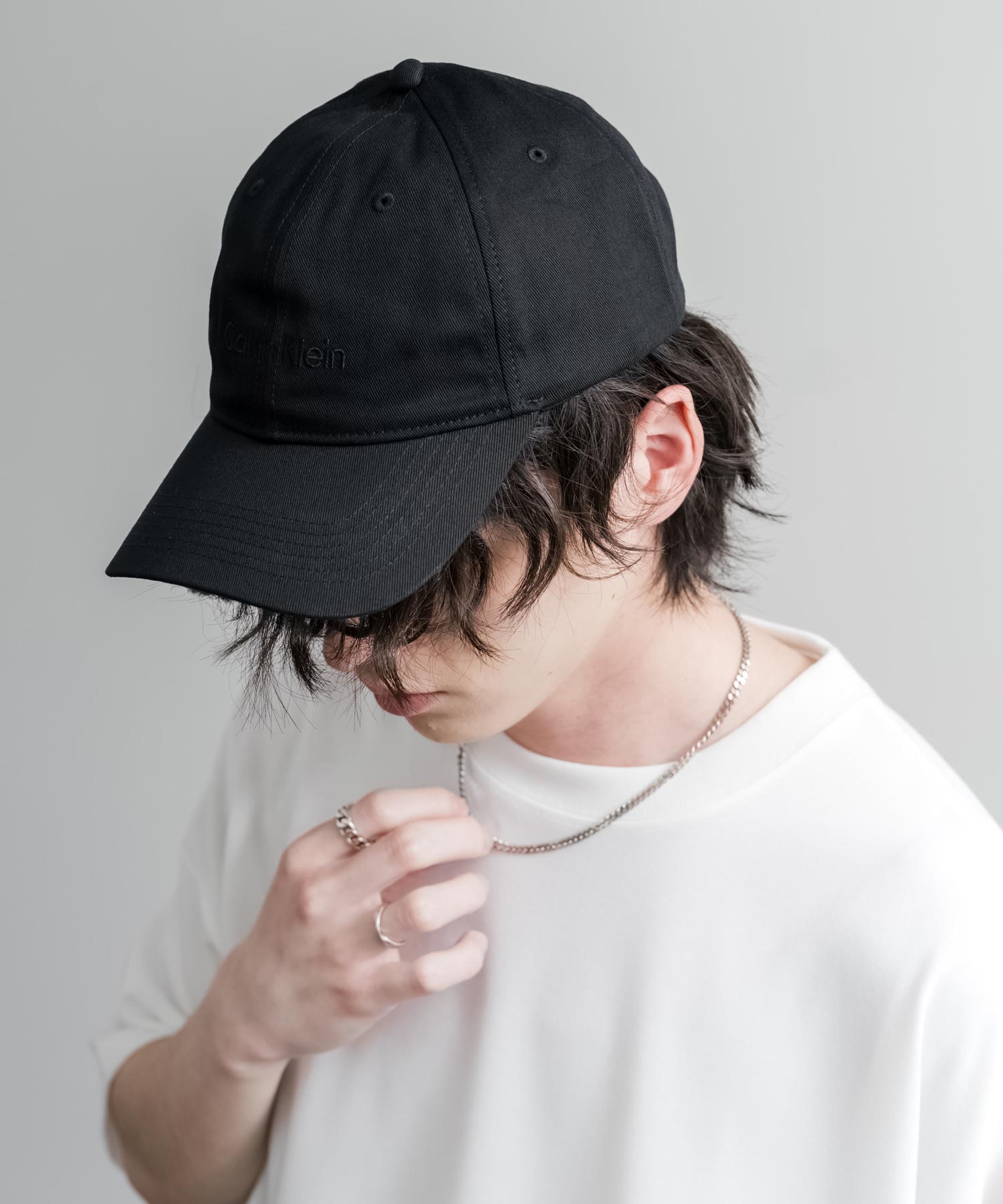 Calvin Klein カルバンクライン LOGO TWILL CAP ワンポイントブランド