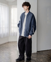 新色追加 ポリDEWSPO オーバーサイズMA-1フライトジャケット/撥水加工ミリタリーブルゾン 15293