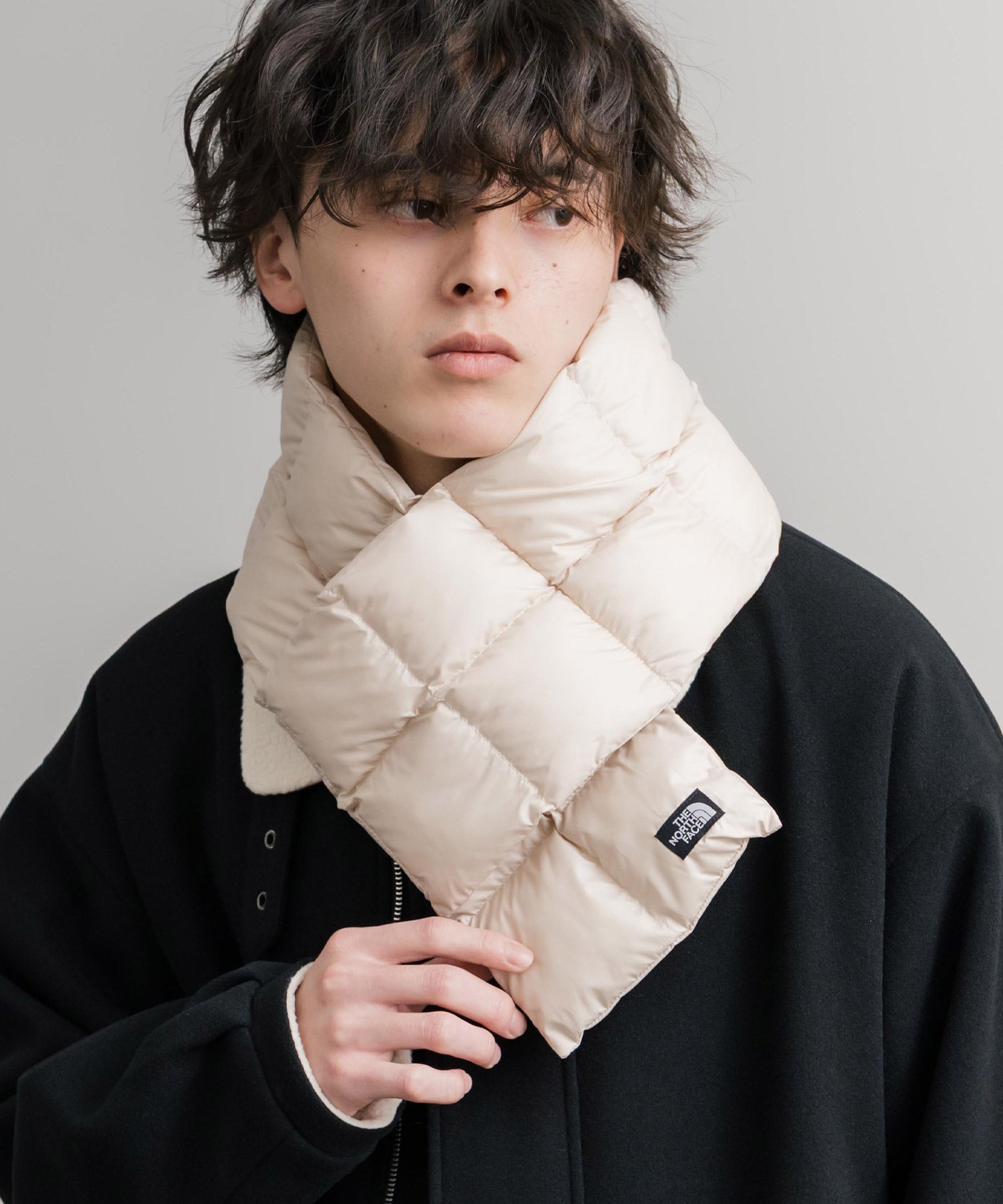 THE NORTH FACE ザ・ノースフェイス PACKABLE T-BALL MUFFLER /ワンポイントロゴパディングマフラー 15346