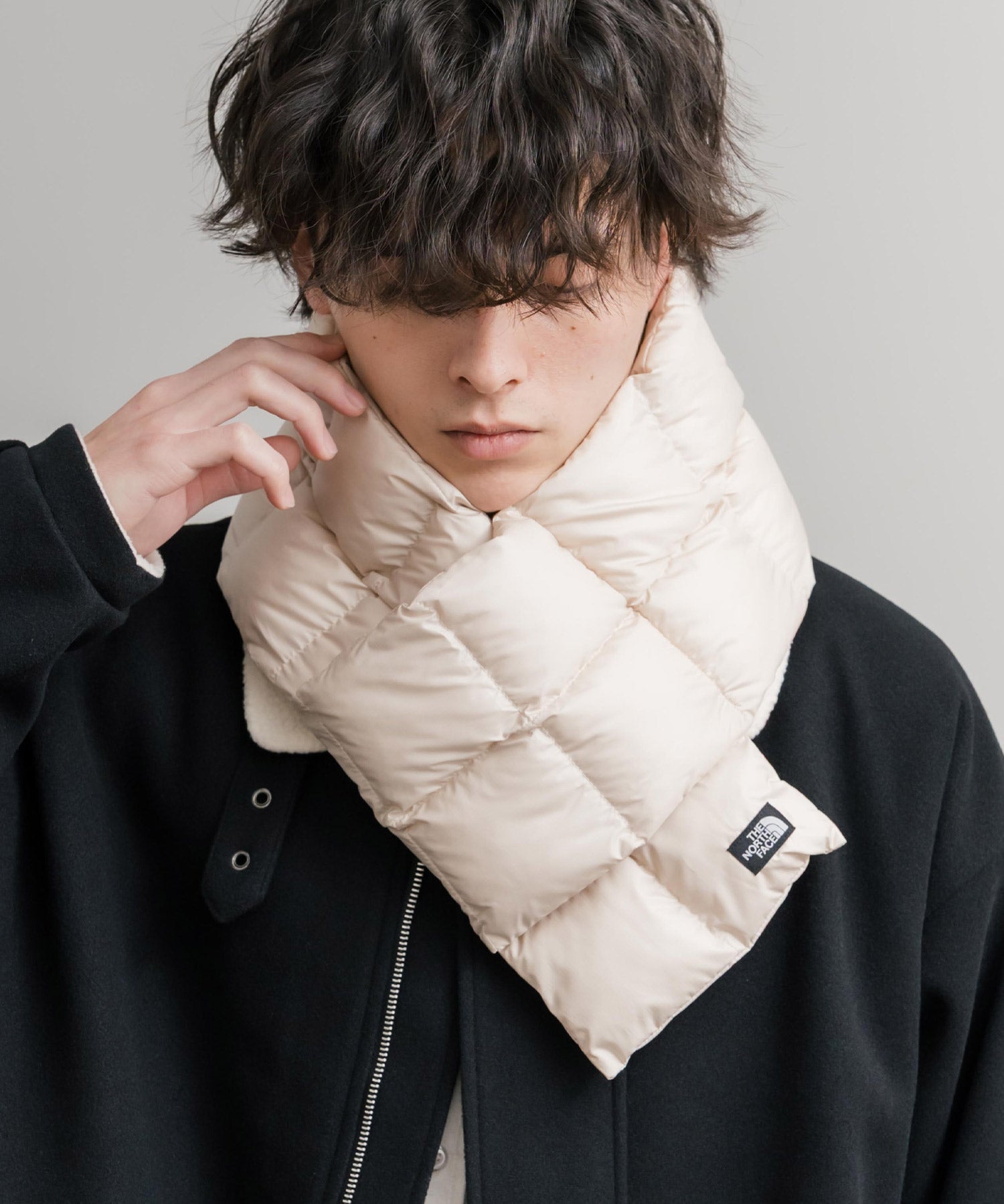 THE NORTH FACE ザ・ノースフェイス PACKABLE T-BALL MUFFLER /ワンポイントロゴパディングマフラー 15346