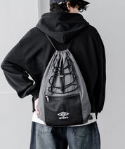 UMBRO 別注コラボ ドローコードワンポイントロゴナップサック 15350
