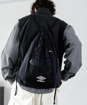 UMBRO 別注コラボ ドローコードワンポイントロゴナップサック 15350