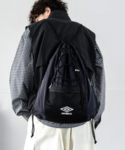 UMBRO 別注コラボ ドローコードワンポイントロゴナップサック 15350