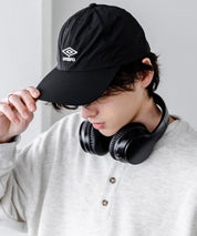 UMBRO 別注コラボ ワンポインロゴ刺繍ナイロンバンジーキャップ	15351