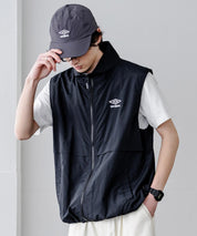 UMBRO 別注コラボ ワンポインロゴ刺繍ナイロンバンジーキャップ	15351