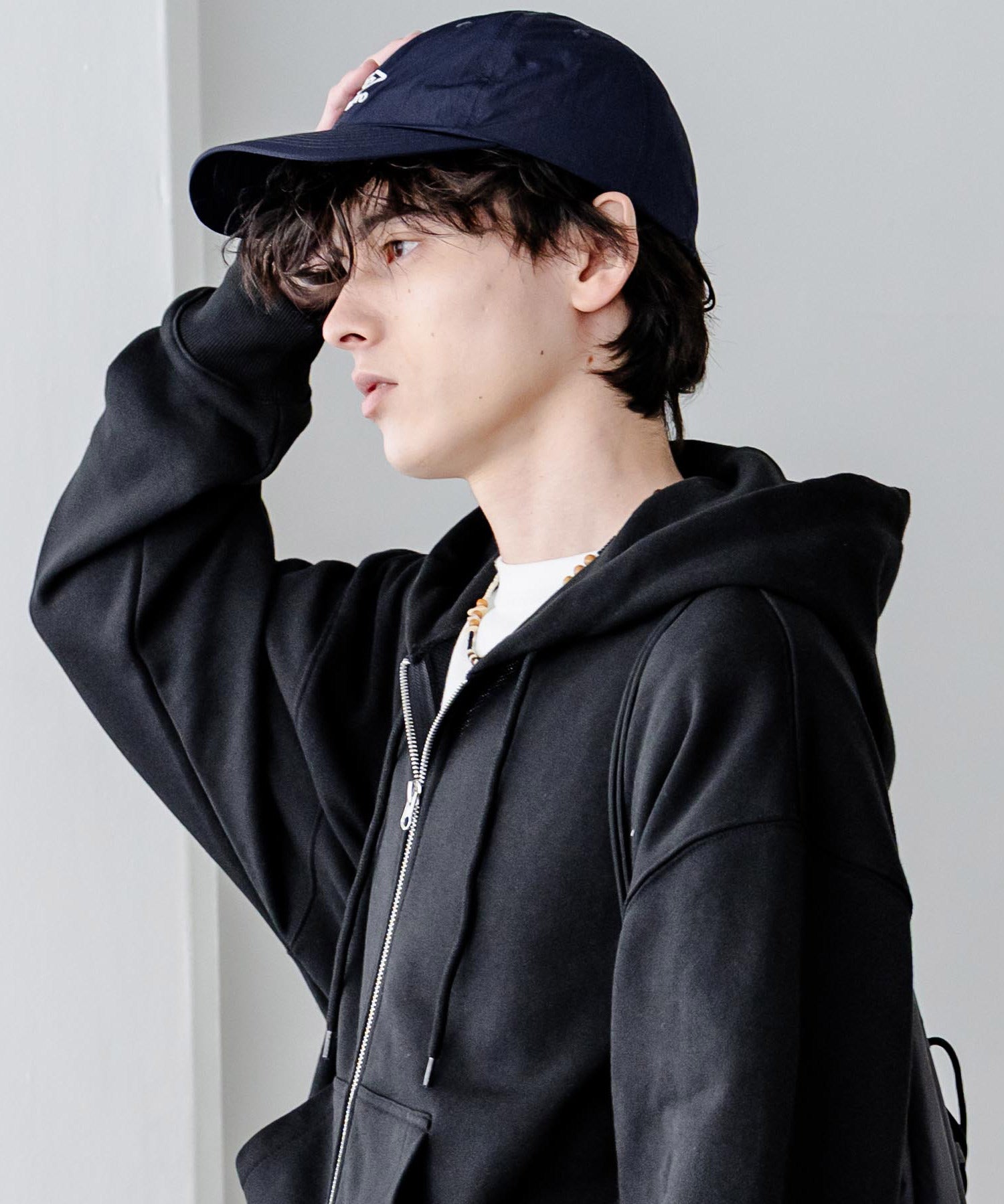 UMBRO 別注コラボ ワンポインロゴ刺繍ナイロンバンジーキャップ	15351