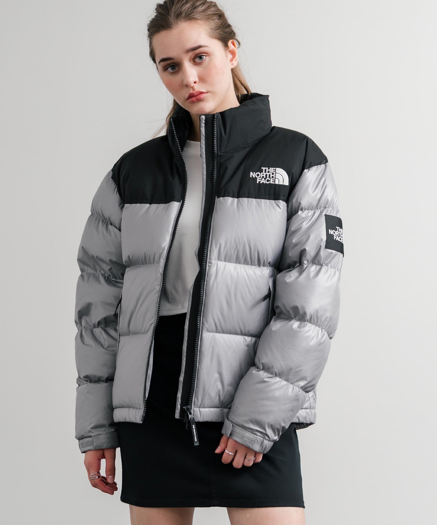 新色追加 日本未展開モデル WHITE LABEL THE NORTH FACE NOVELTY NUPTSE RDS DOWN JACKET ザ・ノースフェイス ホワイトレーベル ヌプシダウンジャケット 15360