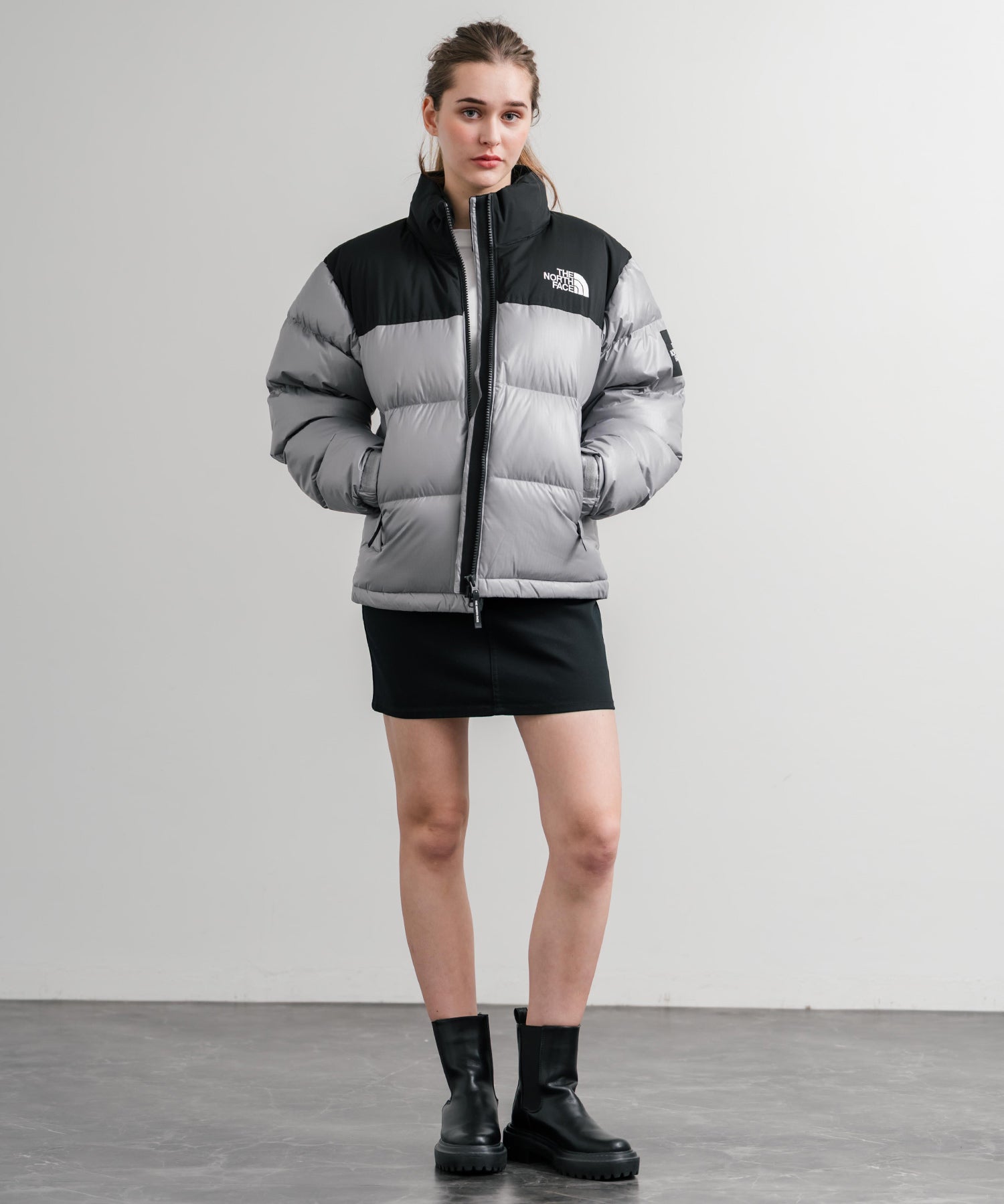 新色追加 日本未展開モデル WHITE LABEL THE NORTH FACE NOVELTY NUPTSE RDS DOWN JACKET ザ・ノースフェイス ホワイトレーベル ヌプシダウンジャケット 15360