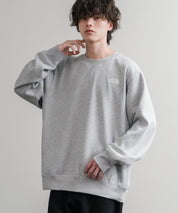 THE NORTH FACE ザ・ノースフェイス MEN S ESSENTIAL CREW 裏起毛ワンポイントロゴ刺繍長袖スウェット 15353
