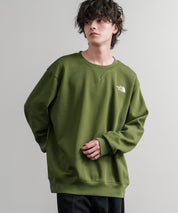 THE NORTH FACE ザ・ノースフェイス MEN S ESSENTIAL CREW 裏起毛ワンポイントロゴ刺繍長袖スウェット 15353