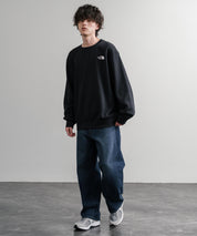 THE NORTH FACE ザ・ノースフェイス MEN S ESSENTIAL CREW 裏起毛ワンポイントロゴ刺繍長袖スウェット 15353