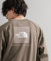 THE NORTH FACE ザ・ノースフェイス MEN S RAGLAN REDBOX CREW/バックプリントラグランクルーネック裏起毛トレーナー 15354
