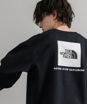 THE NORTH FACE ザ・ノースフェイス MEN S RAGLAN REDBOX CREW/バックプリントラグランクルーネック裏起毛トレーナー 15354