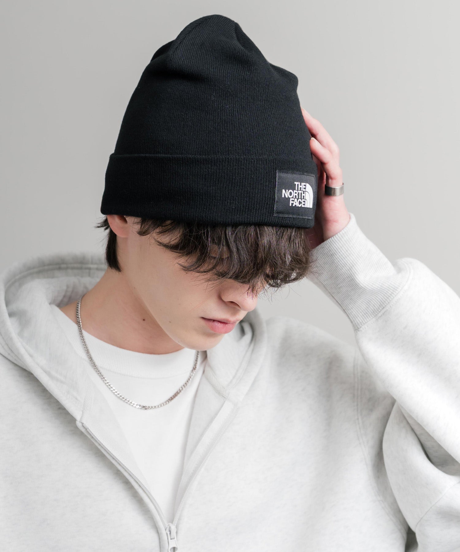 THE NORTH FACE ザ・ノースフェイス DOCK WORKER RECYCLED BEANIE ワンポイントロゴニット帽/ビーニー 15355