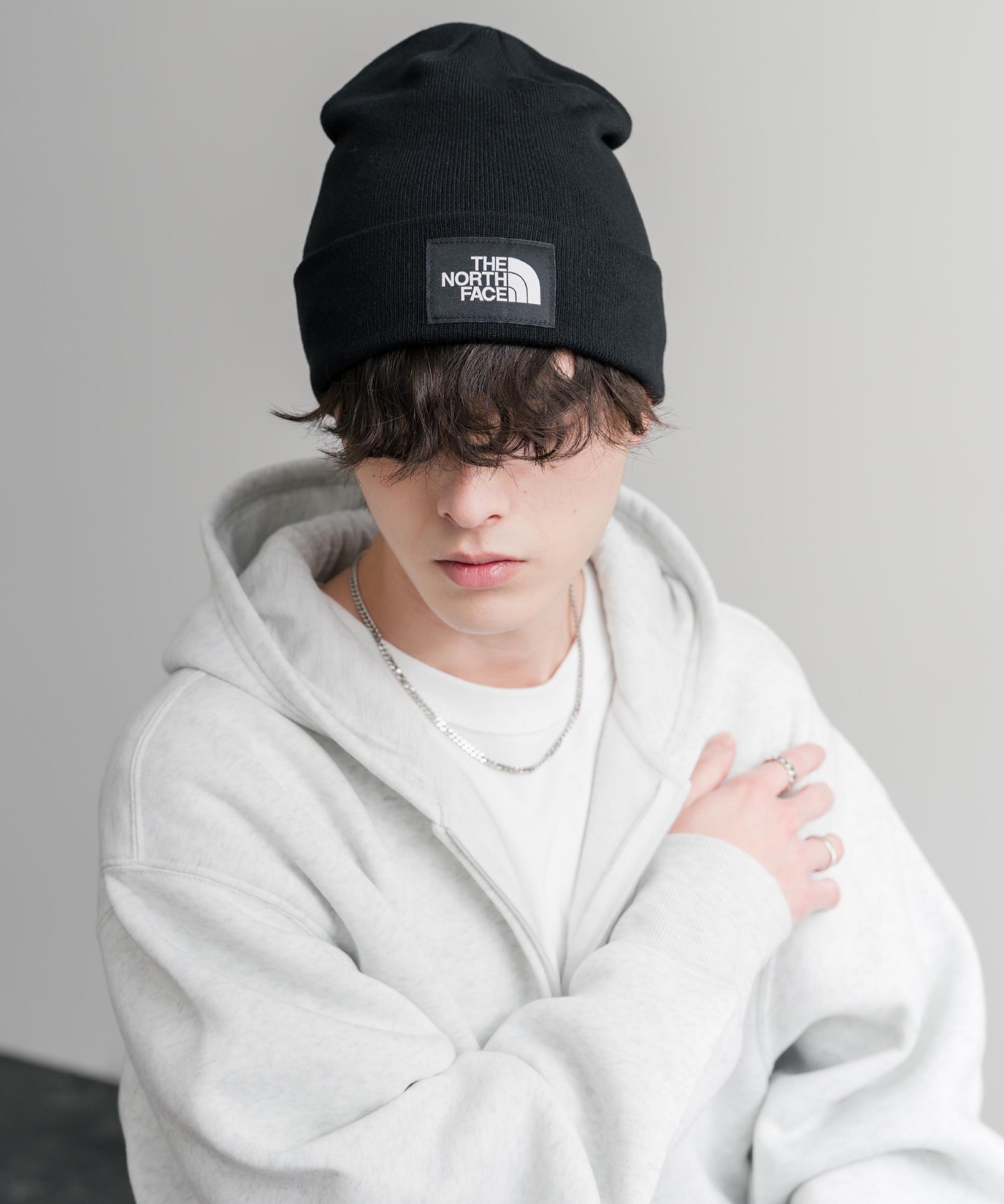 THE NORTH FACE ザ・ノースフェイス DOCK WORKER RECYCLED BEANIE ワンポイントロゴニット帽/ビーニー 15355