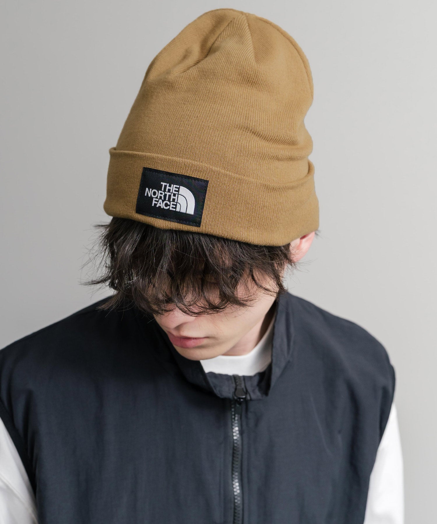 THE NORTH FACE ザ・ノースフェイス DOCK WORKER RECYCLED BEANIE ワンポイントロゴニット帽/ビーニー 15355