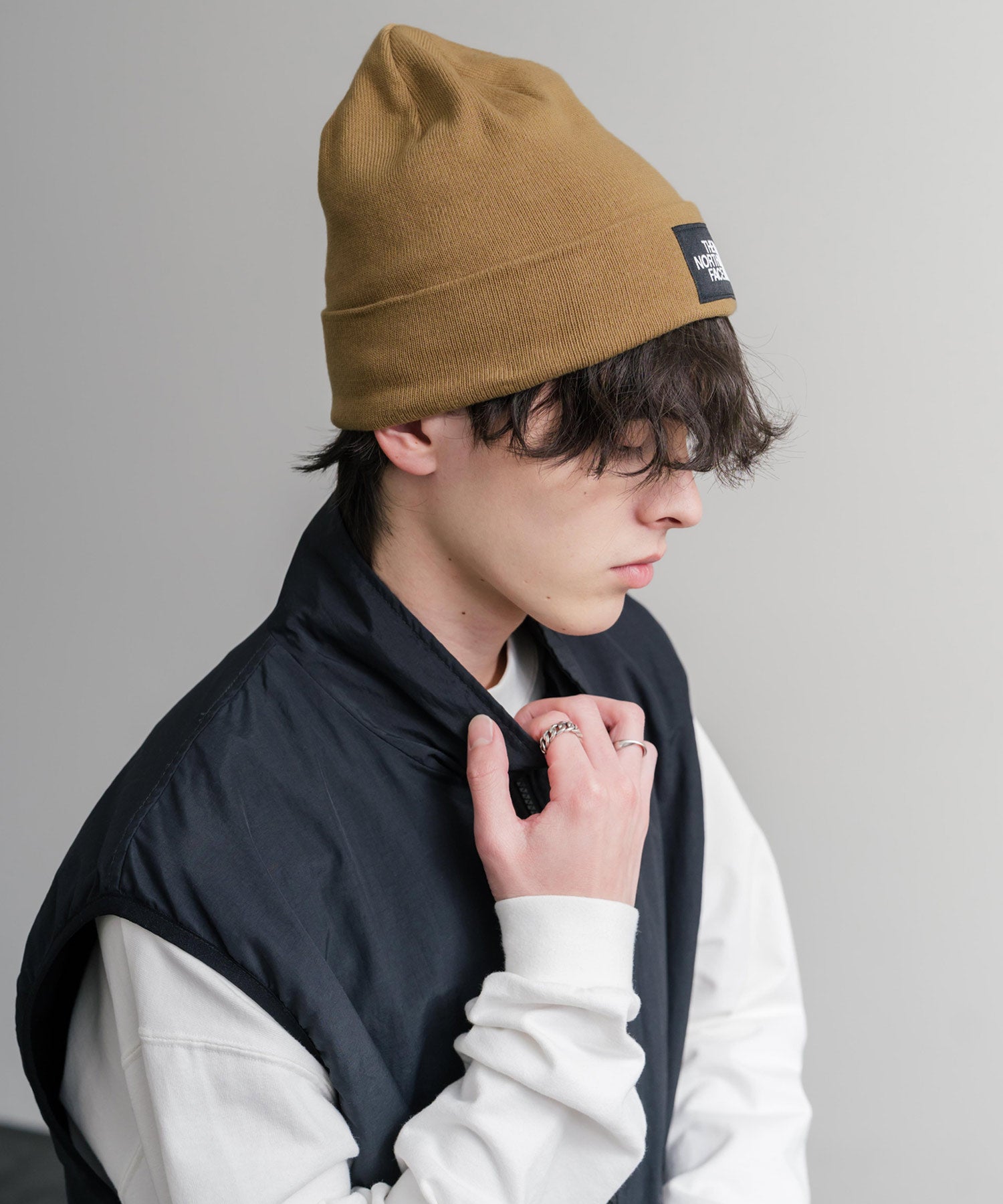 THE NORTH FACE ザ・ノースフェイス DOCK WORKER RECYCLED BEANIE ワンポイントロゴニット帽/ビーニー 15355