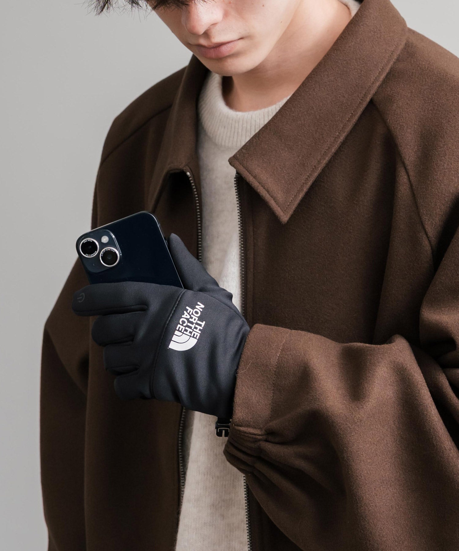 THE NORTH FACE ザ・ノースフェイス ETIP RCYCLD GLV/スマホ タッチパネル対応 グローブ 五本指 手袋 15356