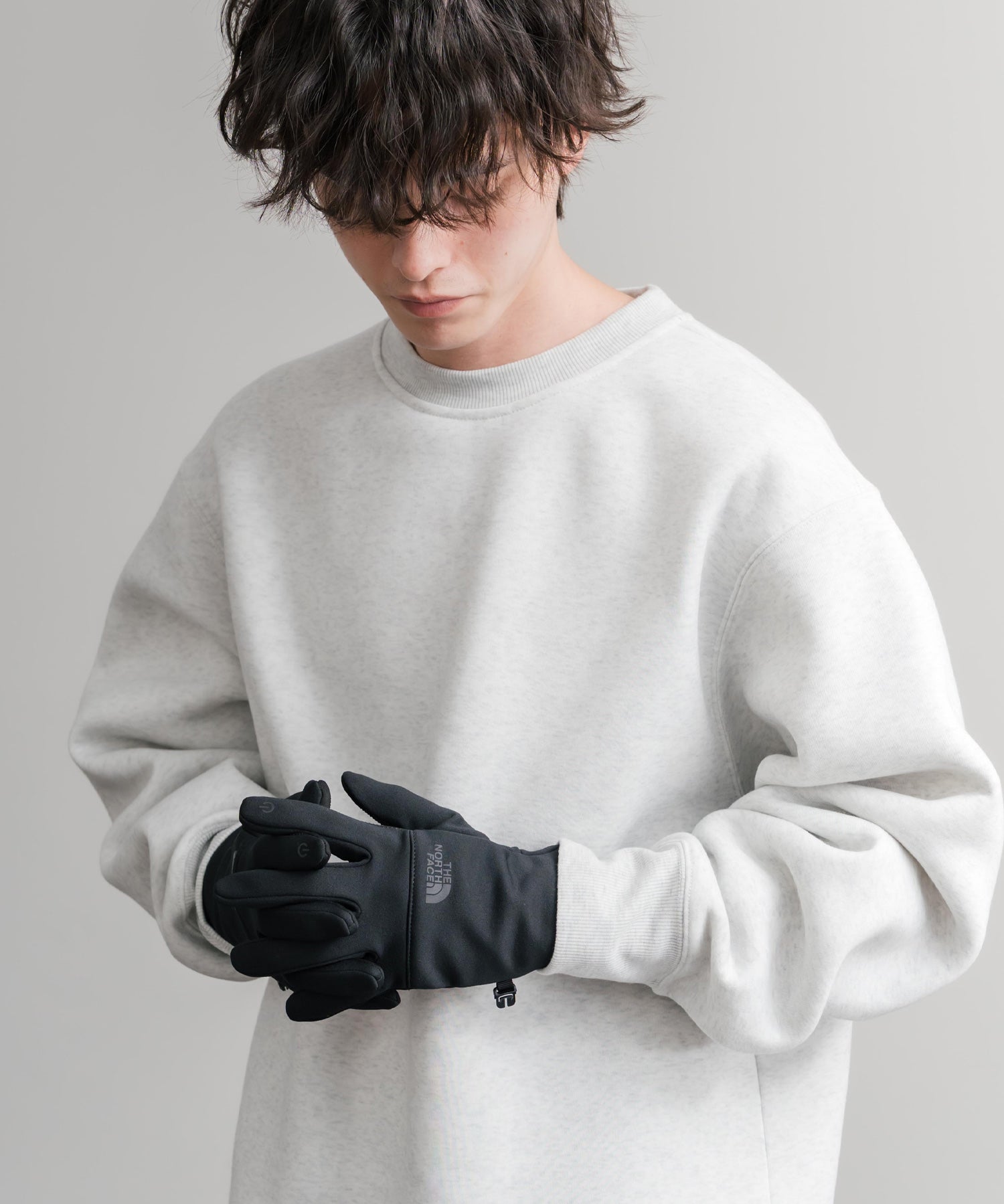 THE NORTH FACE ザ・ノースフェイス ETIP RCYCLD GLV/スマホ タッチパネル対応 グローブ 五本指 手袋 15356