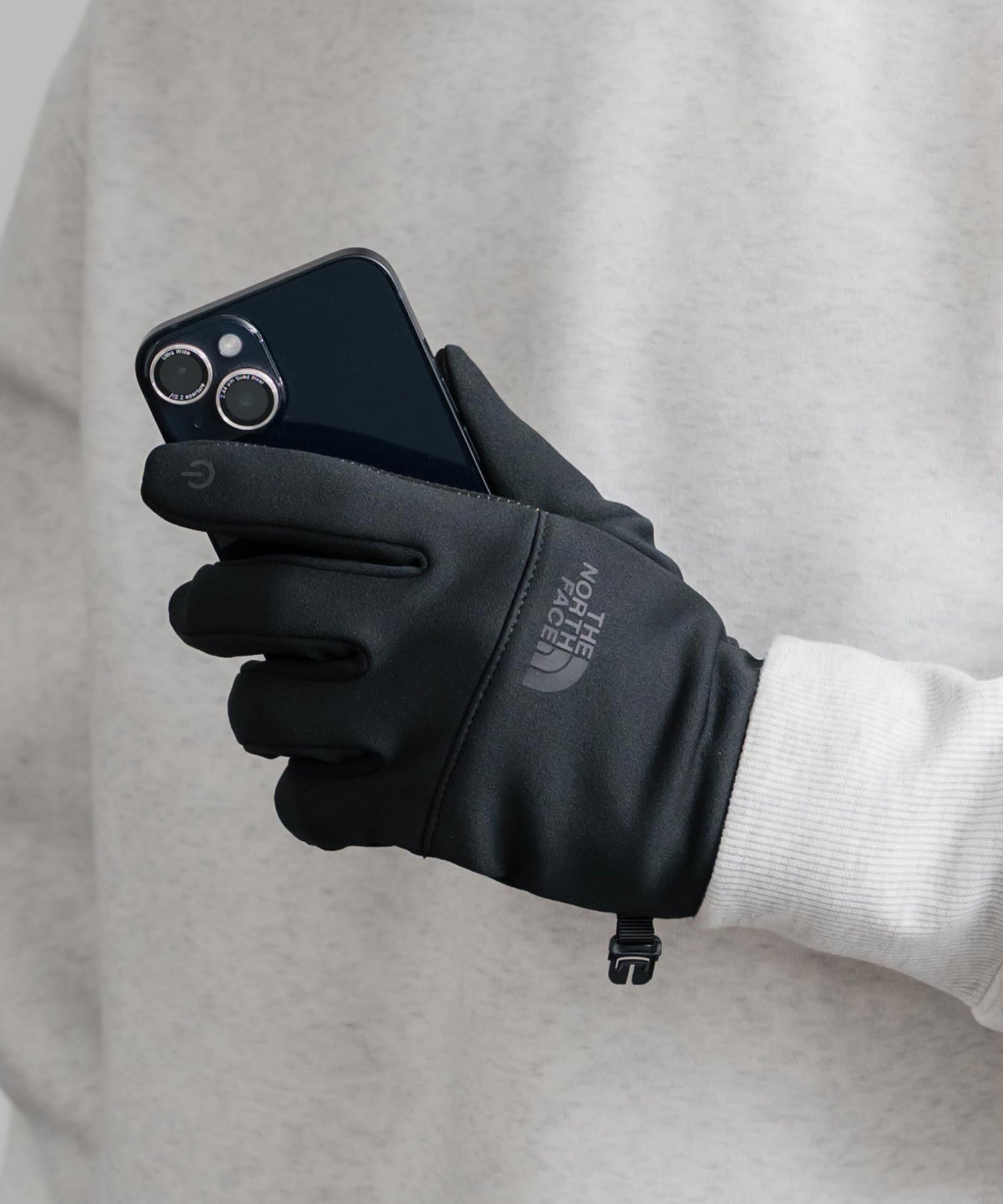 スマホ タッチパネル対応 グローブ 五本指 手袋 15356