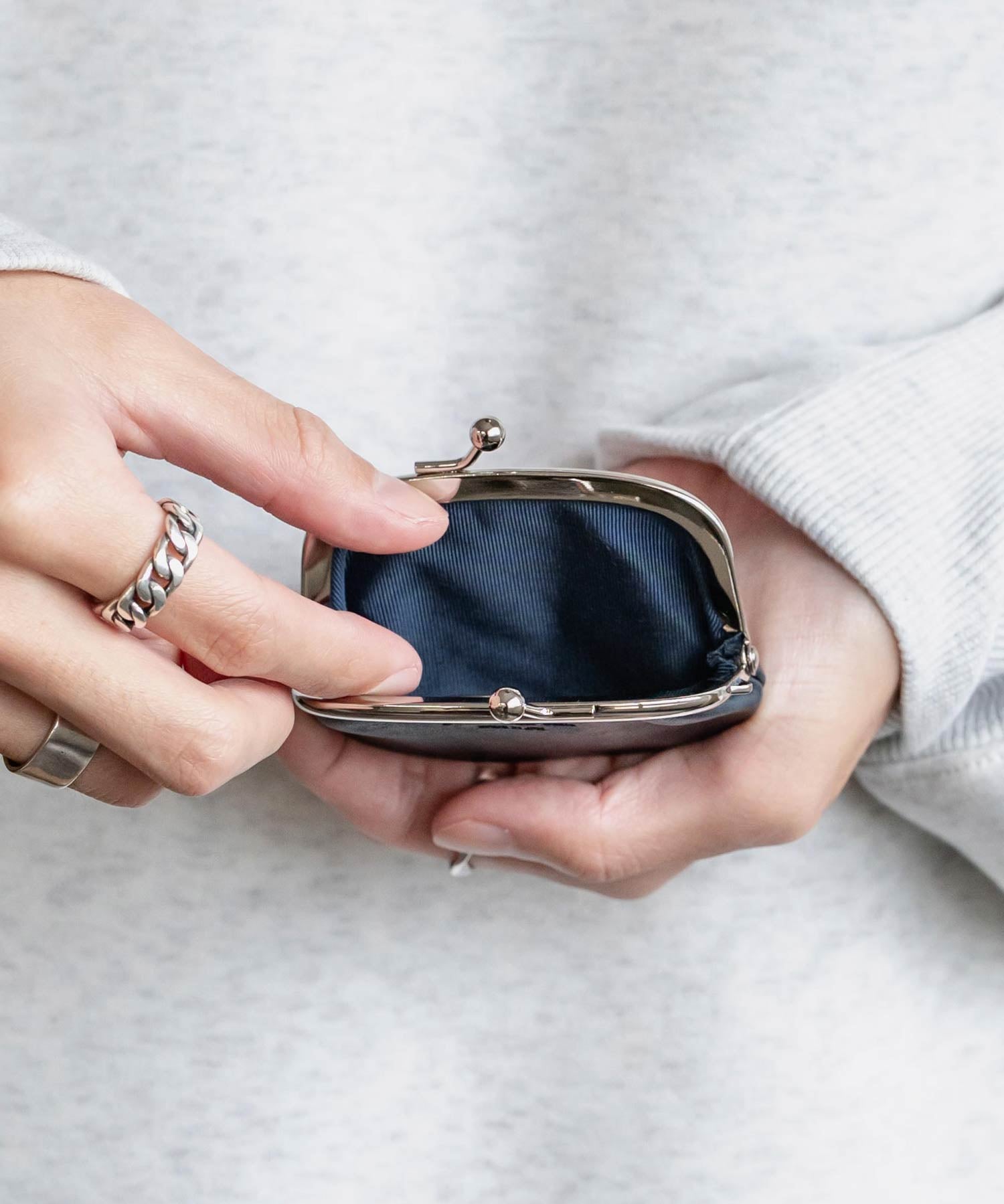 Butler Verner Sails バトラーバーナーセイルズ 日本製ホースレザーがま口小銭入れ JW-3002 15358