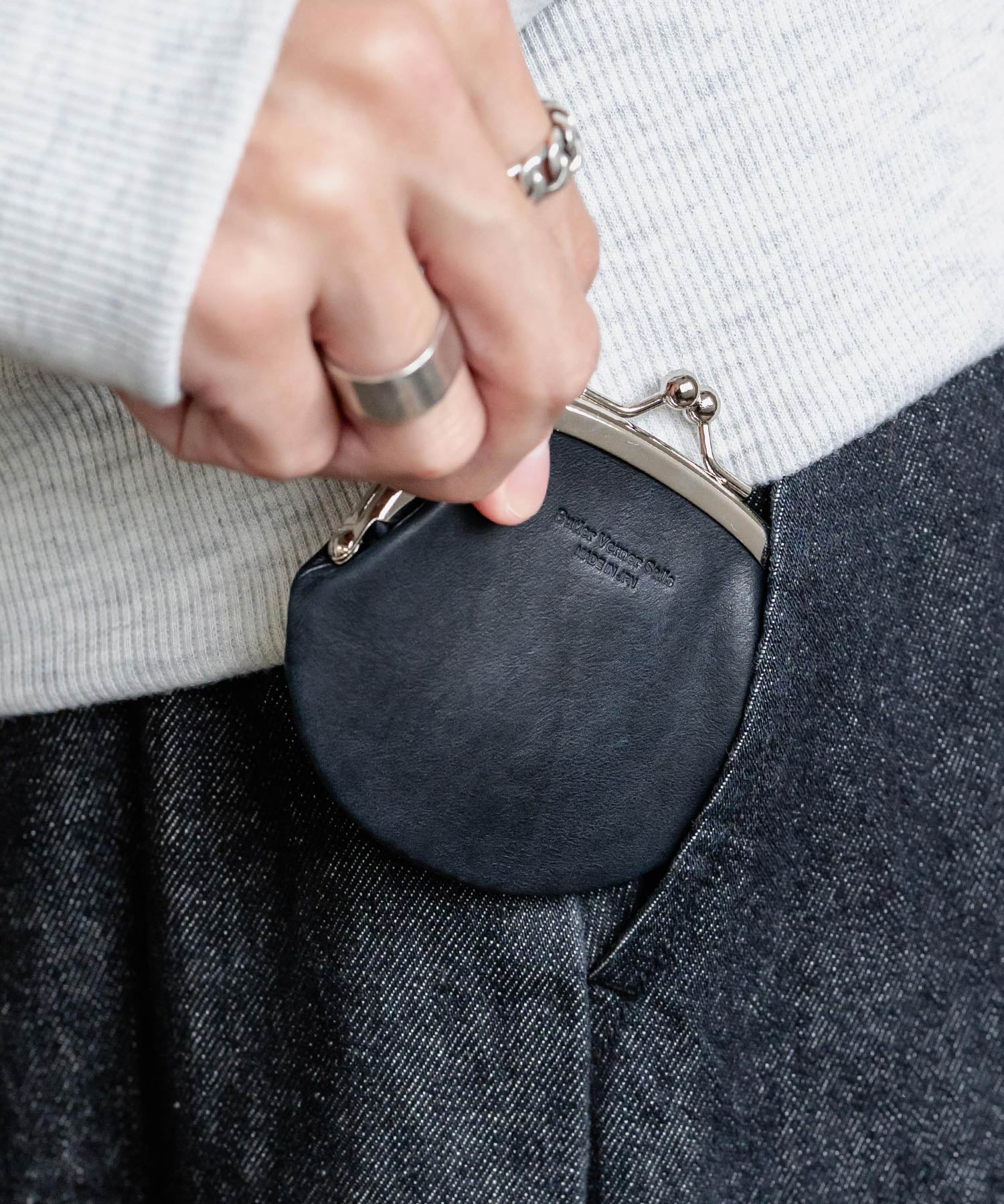 Butler Verner Sails バトラーバーナーセイルズ 日本製ホースレザーがま口小銭入れ JW-3002 15358