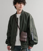 日本未展開モデル WHITE LABEL THE NORTH FACE PADDING CROSS BAG MINI 2WAYクロスショルダーミニバッグ 15359