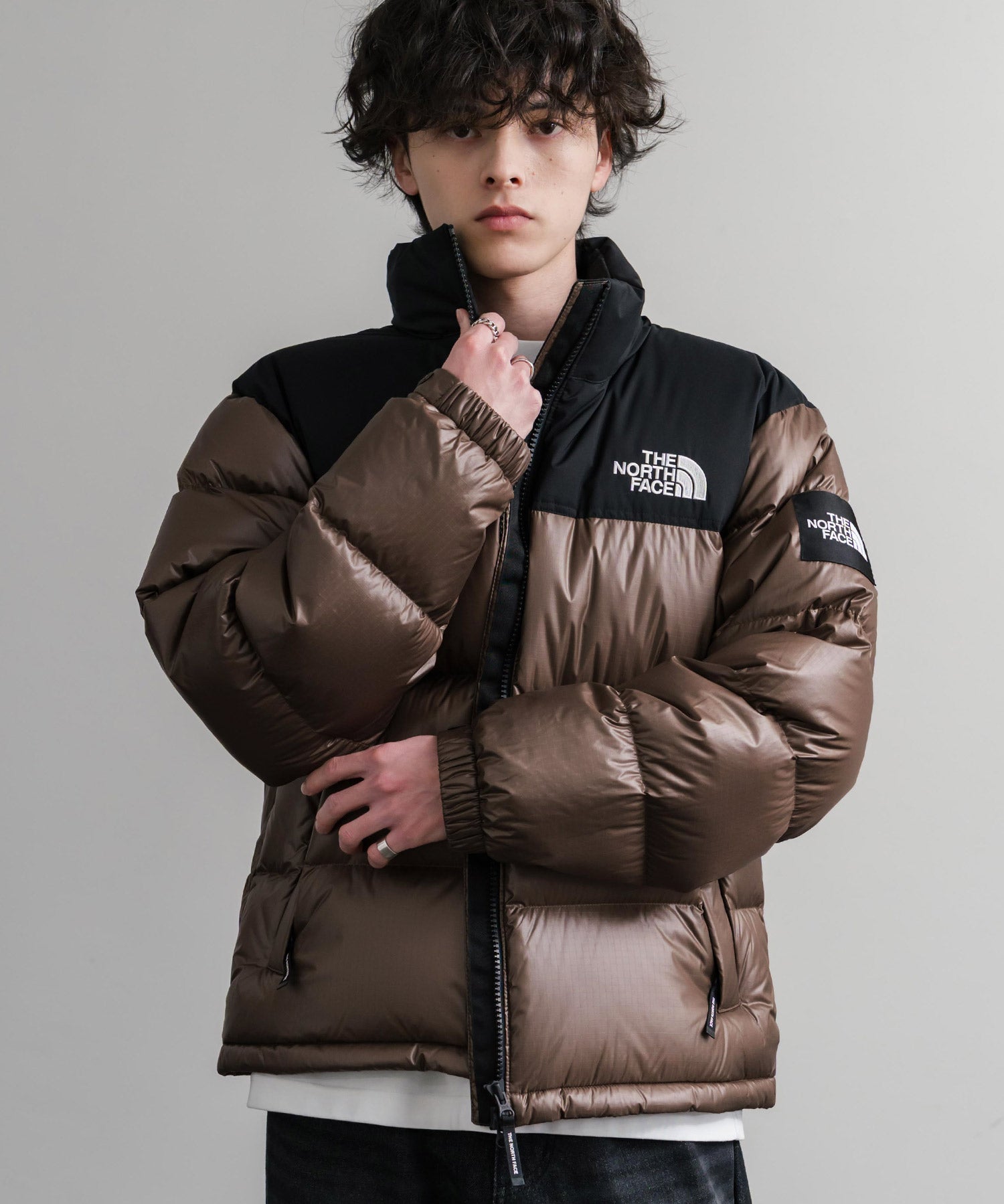 新色追加 日本未展開モデル WHITE LABEL THE NORTH FACE NOVELTY NUPTSE RDS DOWN JACKET ザ・ノースフェイス ホワイトレーベル ヌプシダウンジャケット 15360
