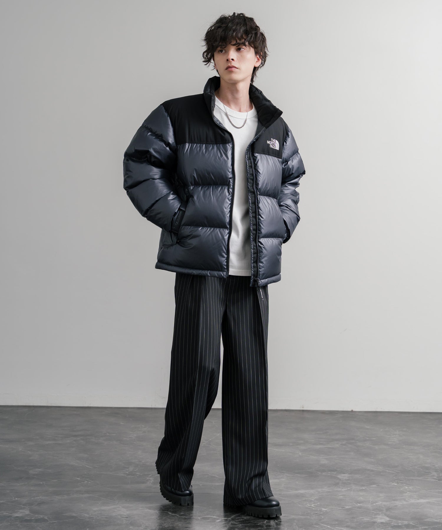 新色追加 日本未展開モデル WHITE LABEL THE NORTH FACE NOVELTY NUPTSE RDS DOWN JACKET ザ・ノースフェイス ホワイトレーベル ヌプシダウンジャケット 15360