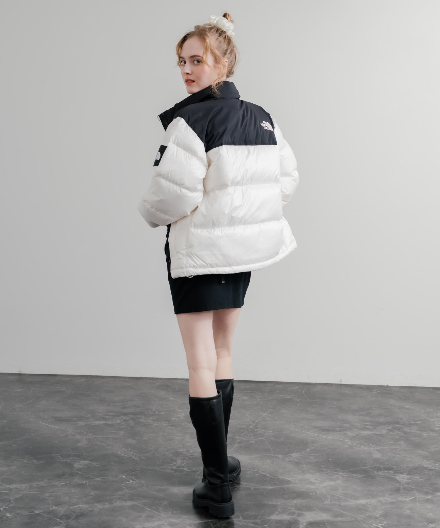 新色追加 日本未展開モデル WHITE LABEL THE NORTH FACE NOVELTY NUPTSE RDS DOWN JACKET ザ・ノースフェイス ホワイトレーベル ヌプシダウンジャケット 15360