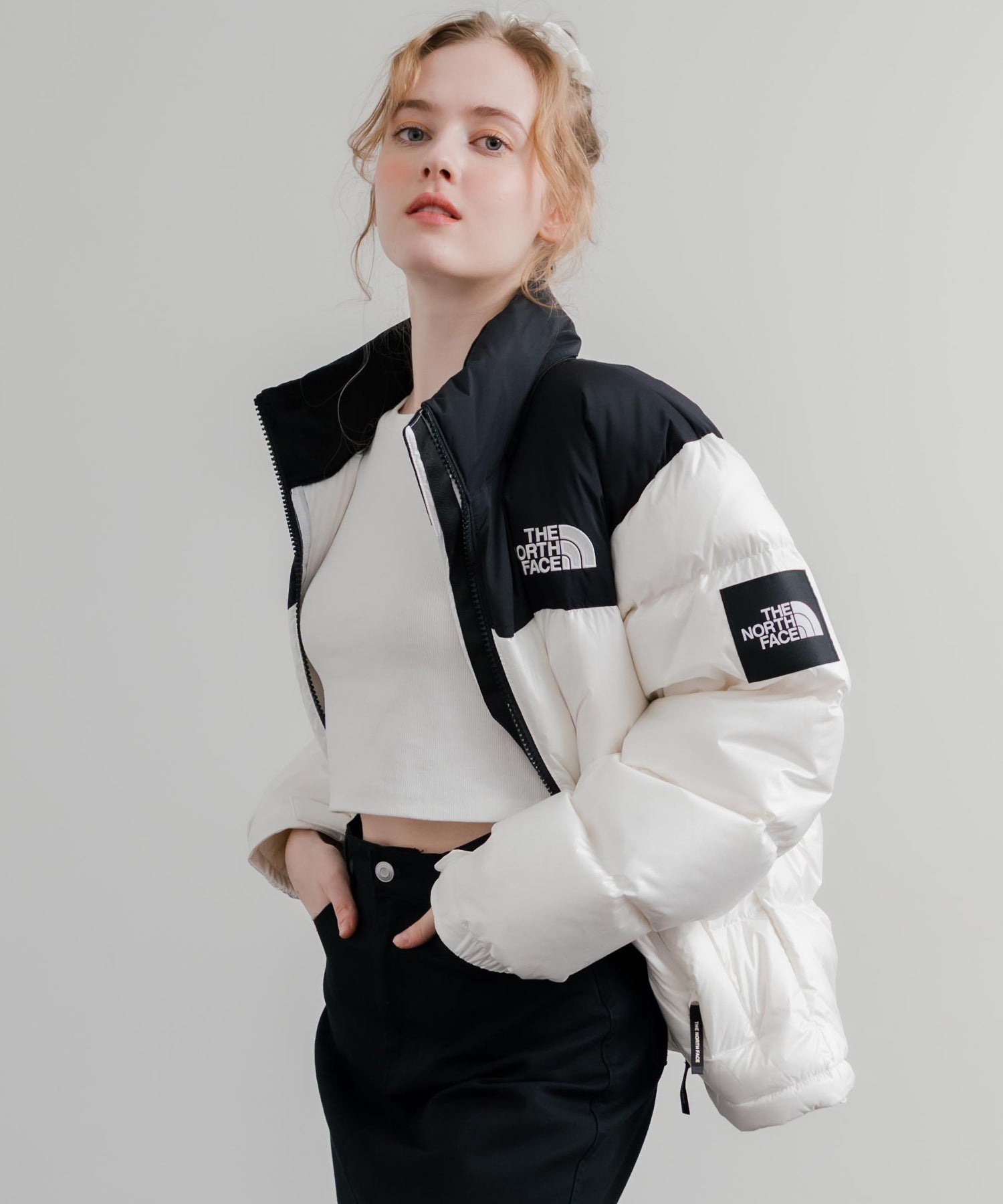 新色追加 日本未展開モデル WHITE LABEL THE NORTH FACE NOVELTY