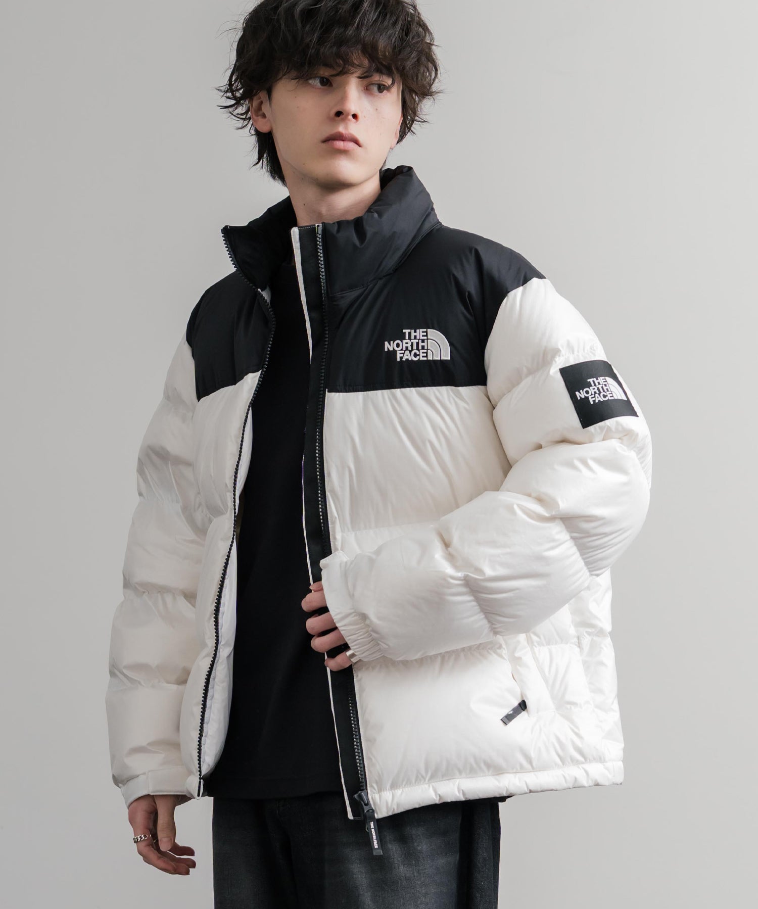 新色追加 日本未展開モデル WHITE LABEL THE NORTH FACE NOVELTY NUPTSE RDS DOWN JACKET ザ・ノースフェイス ホワイトレーベル ヌプシダウンジャケット 15360