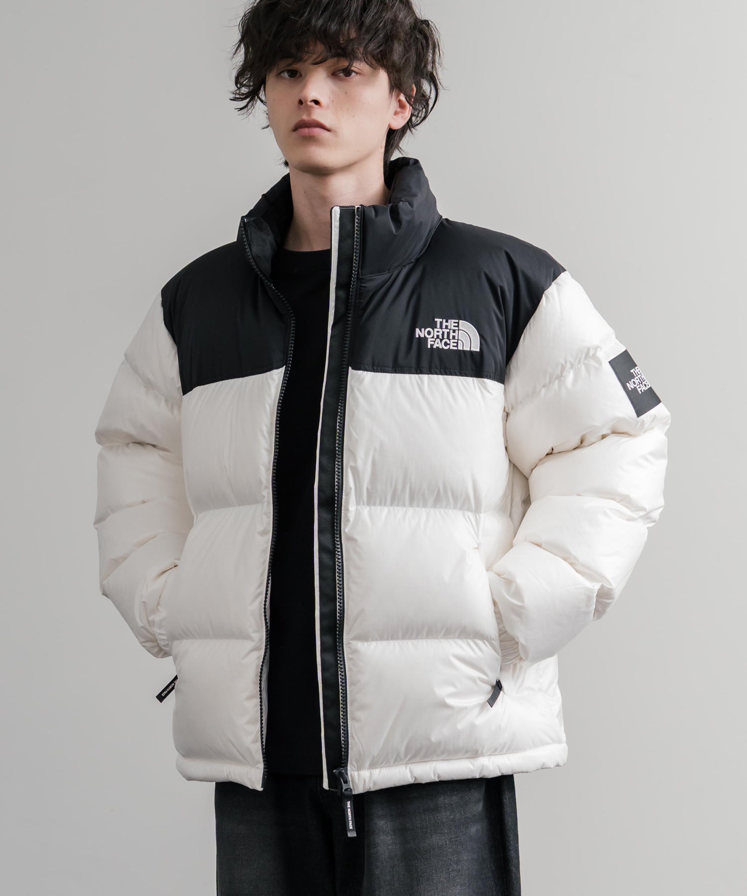 新色追加 日本未展開モデル WHITE LABEL THE NORTH FACE NOVELTY NUPTSE RDS DOWN JACKET ザ・ノースフェイス ホワイトレーベル ヌプシダウンジャケット 15360