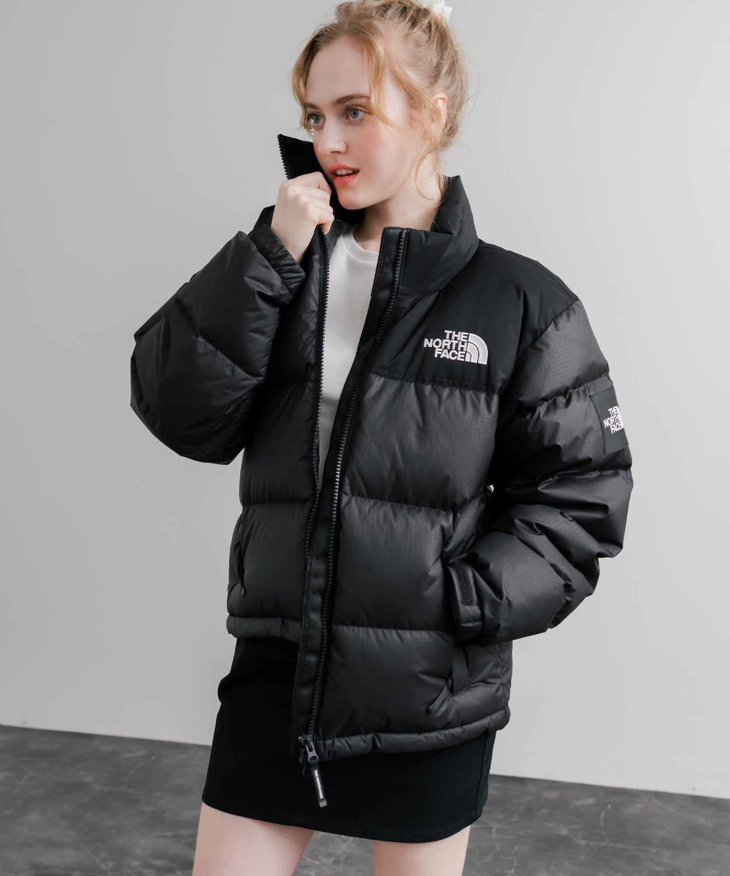 新色追加 日本未展開モデル WHITE LABEL THE NORTH FACE NOVELTY NUPTSE RDS DOWN JACKET ザ・ノースフェイス ホワイトレーベル ヌプシダウンジャケット 15360
